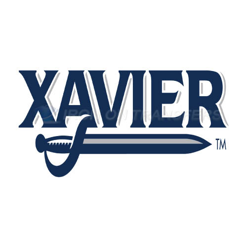 Xavier Musketeers Logo T-shirts Iron On Transfers N7083 - Click Image to Close